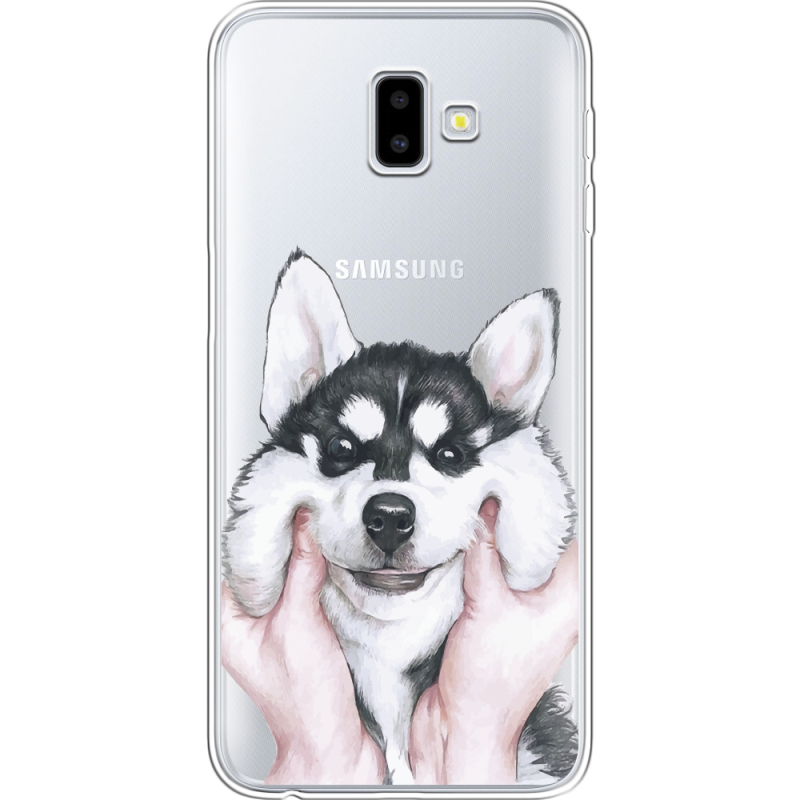 Прозрачный чехол Uprint Samsung J610 Galaxy J6 Plus 2018 Husky