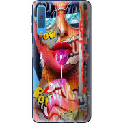 Чехол Uprint Samsung A750 Galaxy A7 2018 Colorful Girl