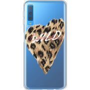 Прозрачный чехол Uprint Samsung A750 Galaxy A7 2018 Wild Love