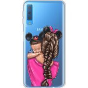 Прозрачный чехол Uprint Samsung A750 Galaxy A7 2018 Mouse Mommy