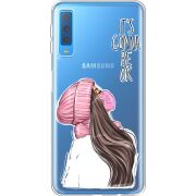 Прозрачный чехол Uprint Samsung A750 Galaxy A7 2018 It's Gonna Be OK