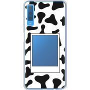 Прозрачный чехол Uprint Samsung A750 Galaxy A7 2018 Cow