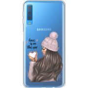 Прозрачный чехол Uprint Samsung A750 Galaxy A7 2018 love is in the air