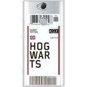 Прозрачный чехол Uprint Sony Xperia XA2 Plus H4413 Ticket Hogwarts