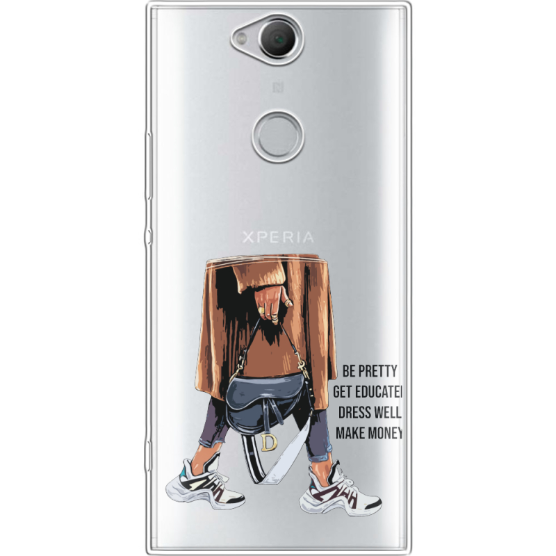 Прозрачный чехол Uprint Sony Xperia XA2 Plus H4413 Motivation