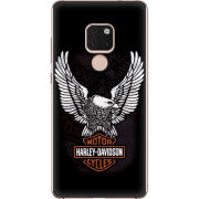 Чехол Uprint Huawei Mate 20 Harley Davidson and eagle