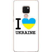 Чехол Uprint Huawei Mate 20 I love Ukraine