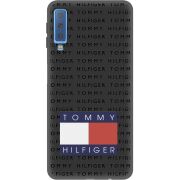 Черный чехол Uprint Samsung A750 Galaxy A7 2018 Tommy Print