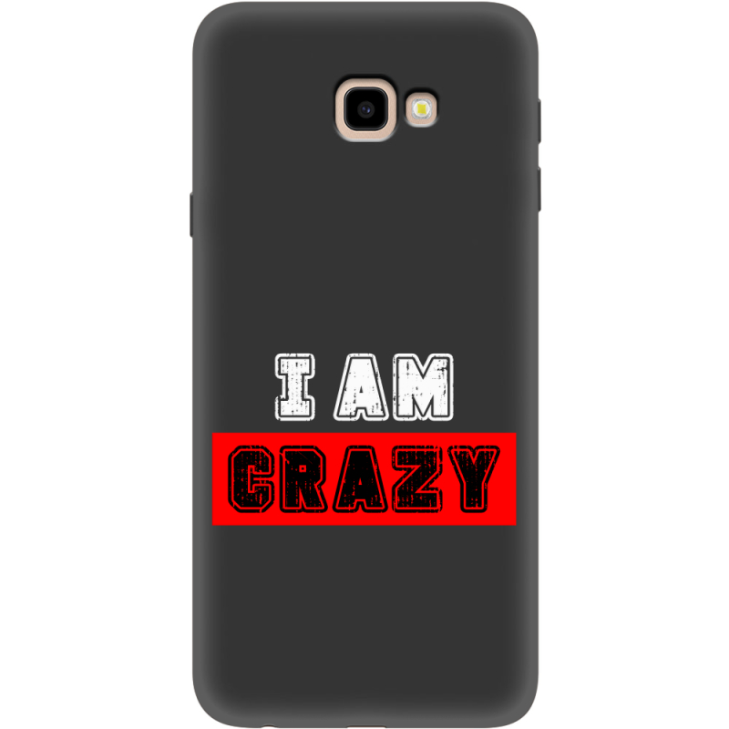 Черный чехол Uprint Samsung J415 Galaxy J4 Plus 2018 I'm Crazy