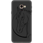 Черный чехол Uprint Samsung J415 Galaxy J4 Plus 2018 Horse