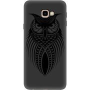 Черный чехол Uprint Samsung J415 Galaxy J4 Plus 2018 Owl