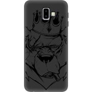 Черный чехол Uprint Samsung J610 Galaxy J6 Plus 2018 Bear King