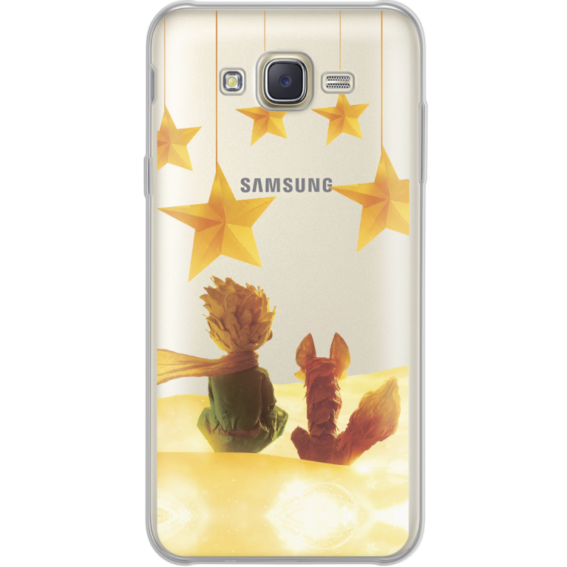 Прозрачный чехол Uprint Samsung J701 Galaxy J7 Neo Duos Little Prince