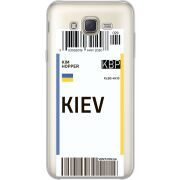 Прозрачный чехол Uprint Samsung J701 Galaxy J7 Neo Duos Ticket Kiev