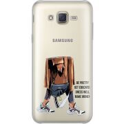 Прозрачный чехол Uprint Samsung J701 Galaxy J7 Neo Duos Motivation