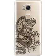 Прозрачный чехол Uprint Huawei GR5 Chinese Dragon
