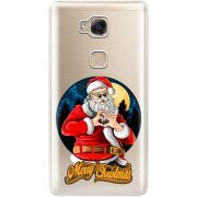 Прозрачный чехол Uprint Huawei GR5 Cool Santa