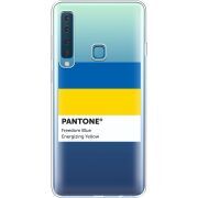 Прозрачный чехол Uprint Samsung A920 Galaxy A9 2018 Pantone вільний синій