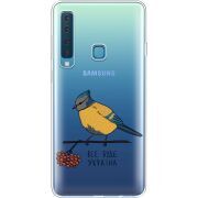 Прозрачный чехол Uprint Samsung A920 Galaxy A9 2018 Синиця і калина