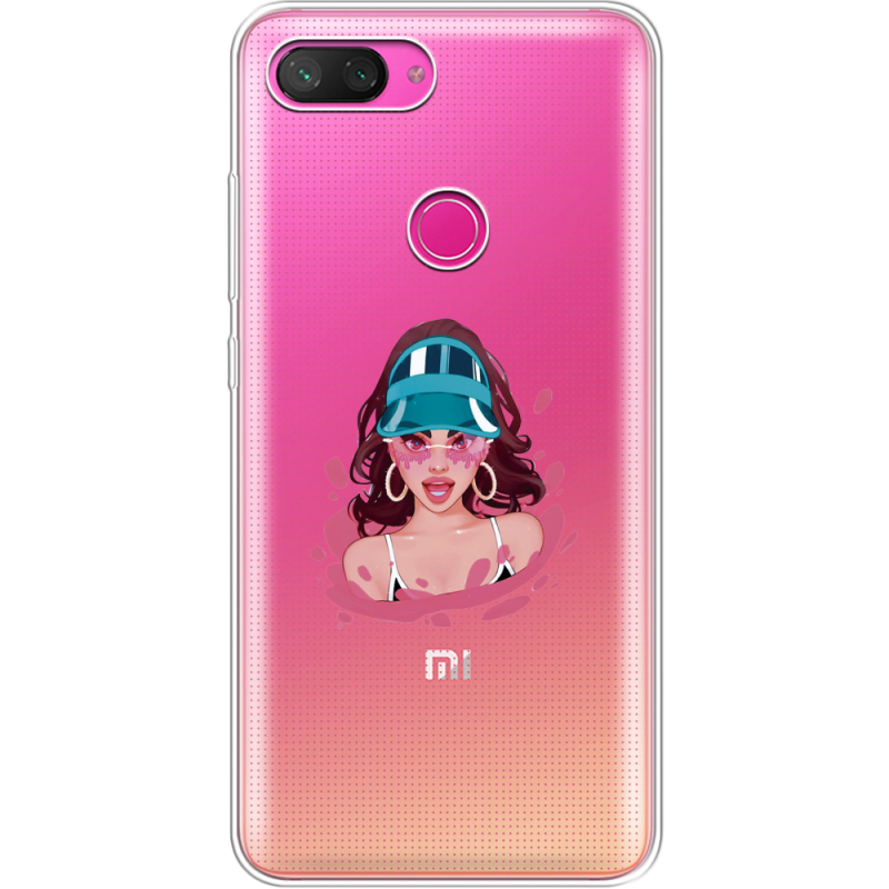 Прозрачный чехол Uprint Xiaomi Mi 8 Lite Selena Gomez