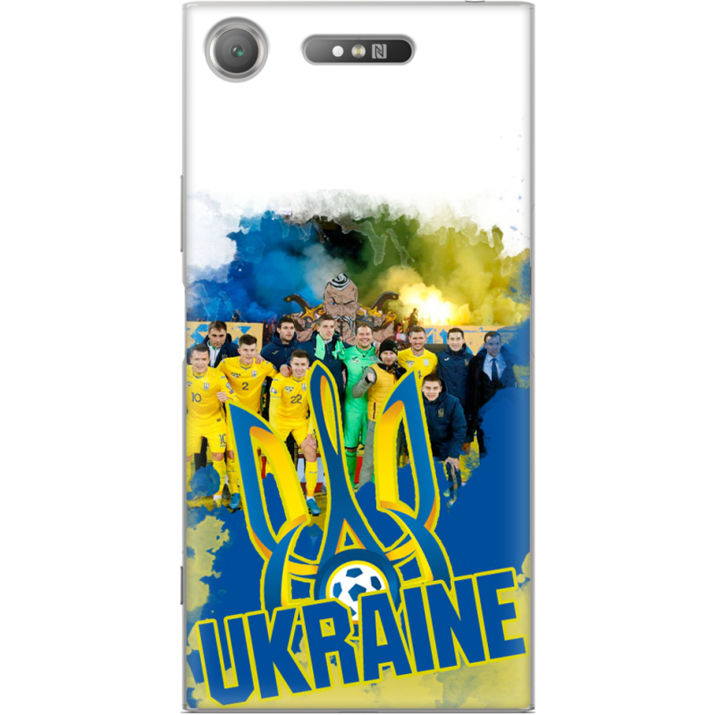 Чехол Uprint Sony Xperia XZ1 G8342 Ukraine national team