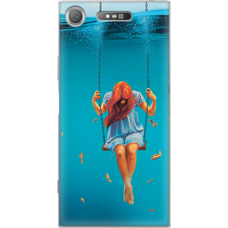 Чехол Uprint Sony Xperia XZ1 G8342 Girl In The Sea