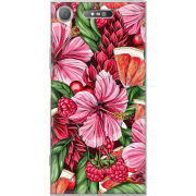 Чехол Uprint Sony Xperia XZ1 G8342 Tropical Flowers
