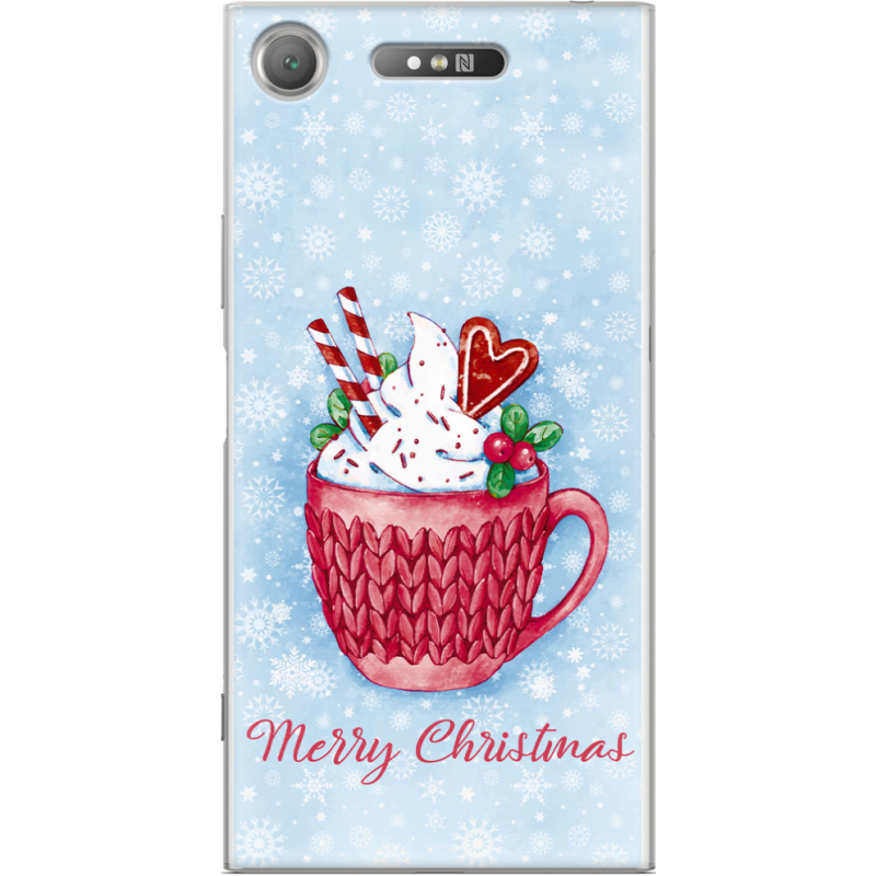 Чехол Uprint Sony Xperia XZ1 G8342 Spicy Christmas Cocoa