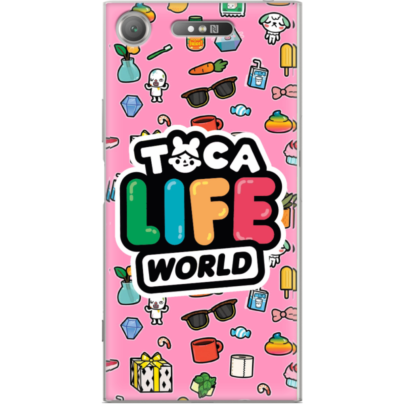 Чехол Uprint Sony Xperia XZ1 G8342 Toca Boca Life World