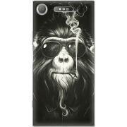 Чехол Uprint Sony Xperia XZ1 G8342 Smokey Monkey
