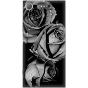 Чехол Uprint Sony Xperia XZ1 G8342 Black and White Roses