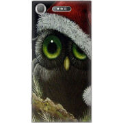 Чехол Uprint Sony Xperia XZ1 G8342 Christmas Owl