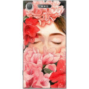 Чехол Uprint Sony Xperia XZ1 G8342 Girl in Flowers