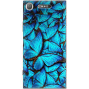 Чехол Uprint Sony Xperia XZ1 G8342 лазурные бабочки