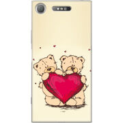 Чехол Uprint Sony Xperia XZ1 G8342 Teddy Bear Love