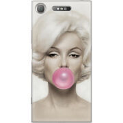Чехол Uprint Sony Xperia XZ1 G8342 Marilyn Monroe Bubble Gum