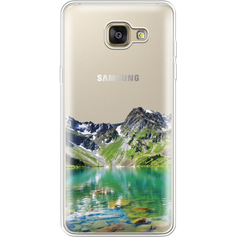 Прозрачный чехол Uprint Samsung A710 Galaxy A7 2016 Green Mountain