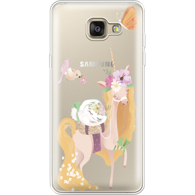 Прозрачный чехол Uprint Samsung A710 Galaxy A7 2016 Uni Blonde