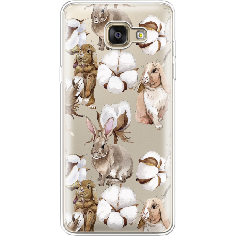 Прозрачный чехол Uprint Samsung A710 Galaxy A7 2016 Cotton and Rabbits