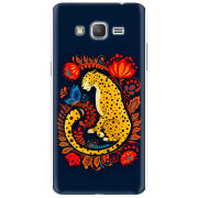 Чехол Uprint Samsung Galaxy Grand Prime G531H Petrykivka Leopard