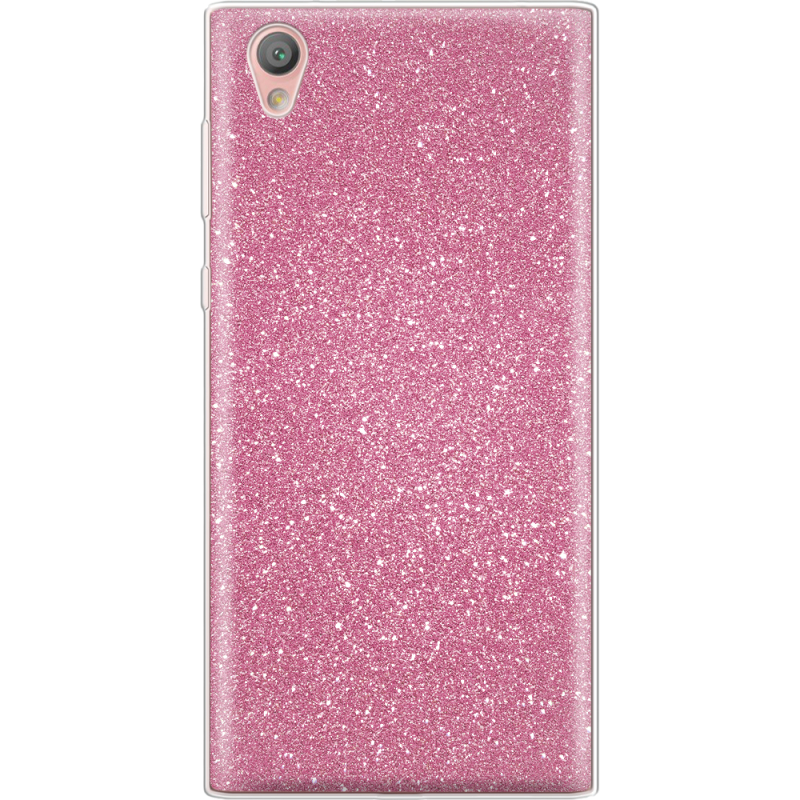 Чехол с блёстками Sony Xperia L1 G3312  Розовый