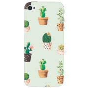 Чехол Uprint Apple iPhone 4 L-green Cacti