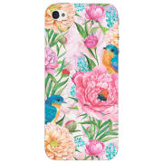 Чехол Uprint Apple iPhone 4 Birds in Flowers