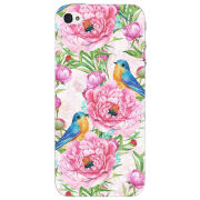 Чехол Uprint Apple iPhone 4 Birds and Flowers