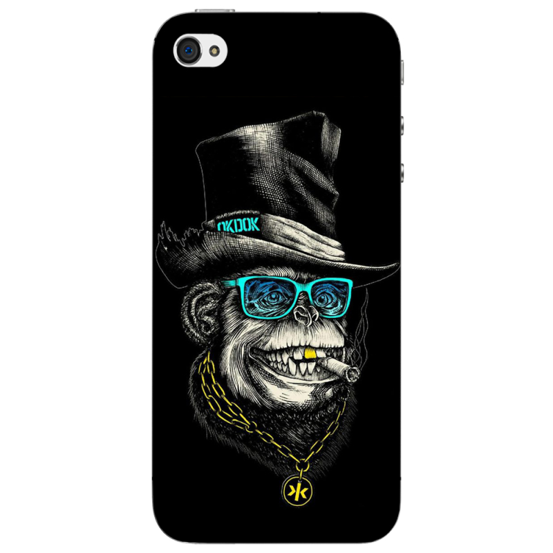 Чехол Uprint Apple iPhone 4 Rich Monkey