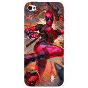 Чехол Uprint Apple iPhone 4 Woman Deadpool