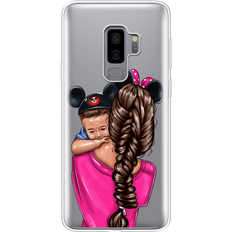 Прозрачный чехол Uprint Samsung G965 Galaxy S9 Plus Mouse Mommy