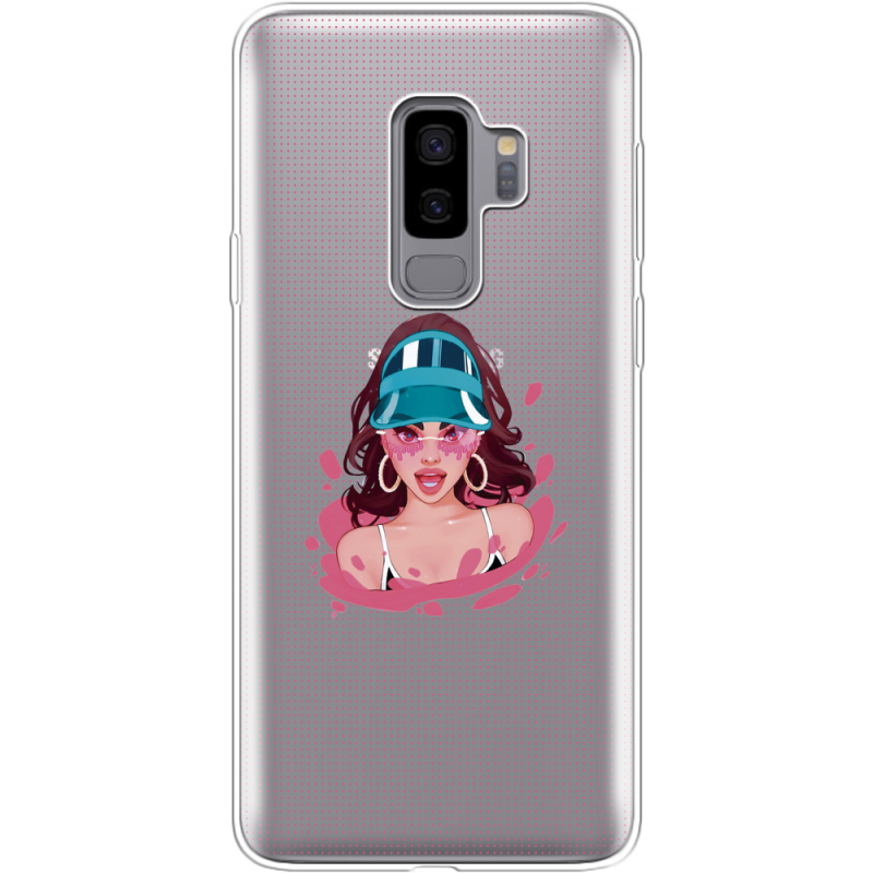 Прозрачный чехол Uprint Samsung G965 Galaxy S9 Plus Selena Gomez