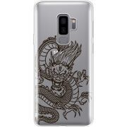 Прозрачный чехол Uprint Samsung G965 Galaxy S9 Plus Chinese Dragon