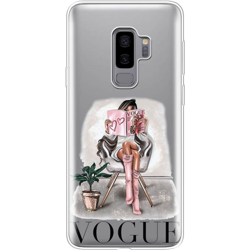 Прозрачный чехол Uprint Samsung G965 Galaxy S9 Plus VOGUE